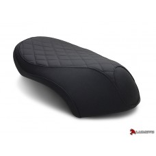 LUIMOTO (Cenno) Rider Seat Covers for the HONDA NCH50 Metropolitan / Jazz / Scoopy / Crea Scoopy (2016+)